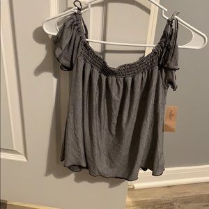 American Eagle tie shoulder shirt